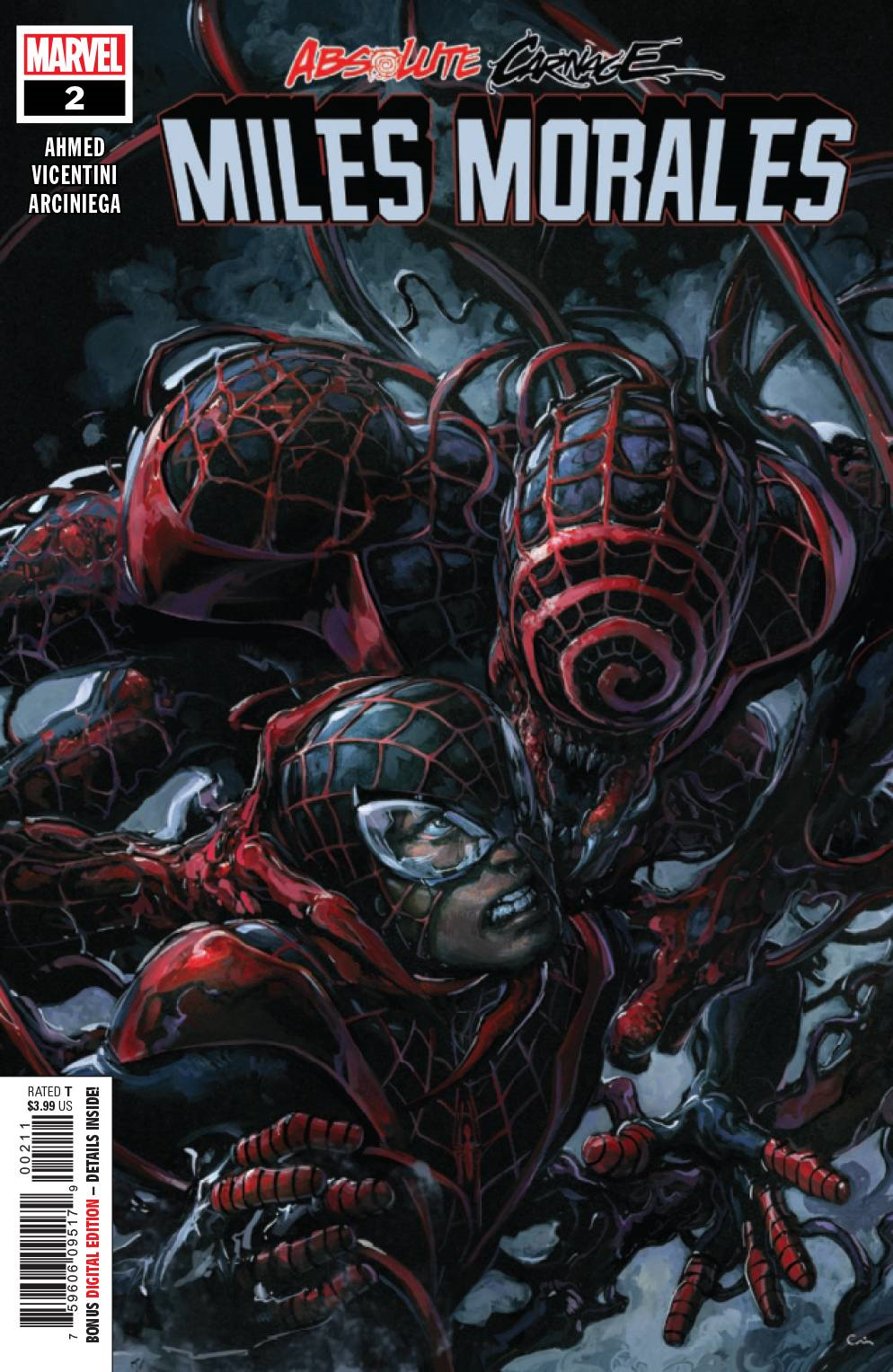 Absolute Carnage Miles Morales #2 (Ac) Marvel Comics Comic Book