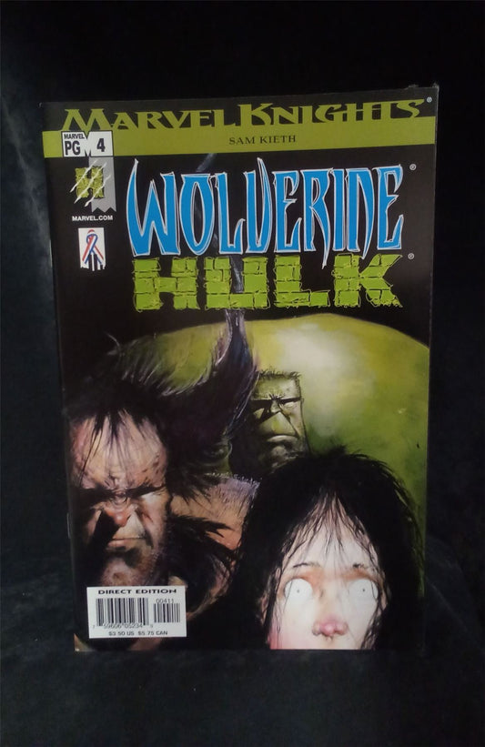 Wolverine/Hulk #4 2002 Marvel Comic Book