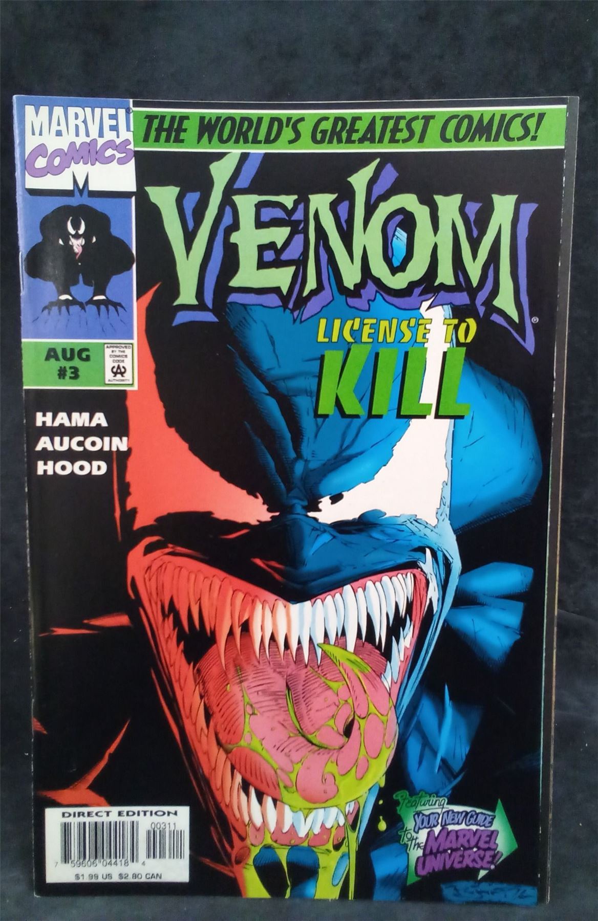 Venom: License to Kill #3 1997 Marvel Comics Comic Book