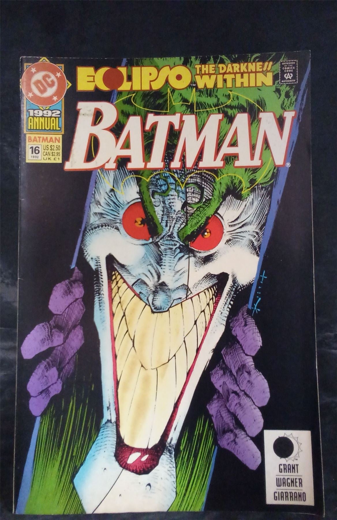 Batman Annual #16 Newsstand Edition 1992 DC Comics Comic Book