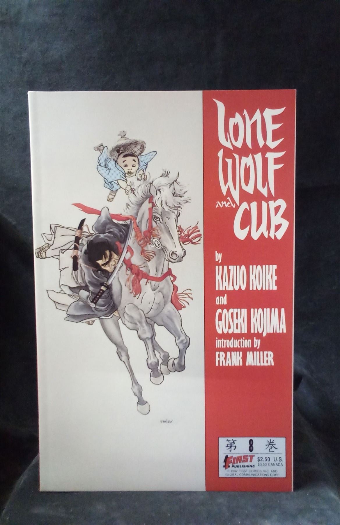 Lone Wolf and Cub #8 1987 first Comic Book