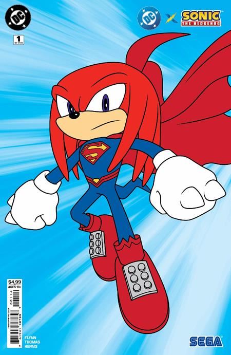 DC X SONIC THE HEDGEHOG #1 (OF 5) Fourth Printing  DC Comics Comic Book 2025