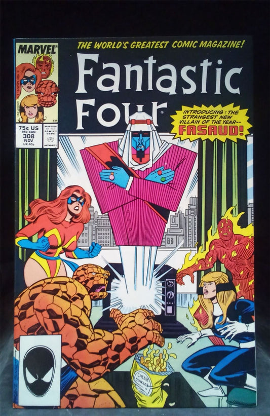 Fantastic Four #308 1987 Marvel Comic Book