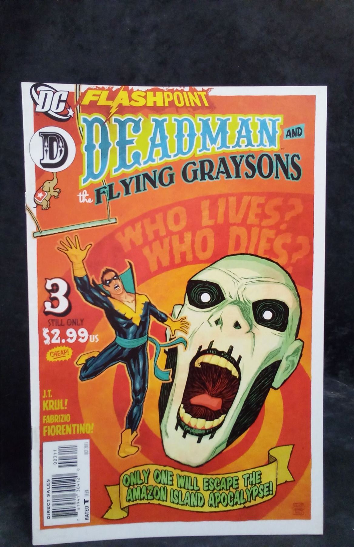 Flashpoint: Deadman and the Flying Graysons #3 2011 DC Comics Comic Book