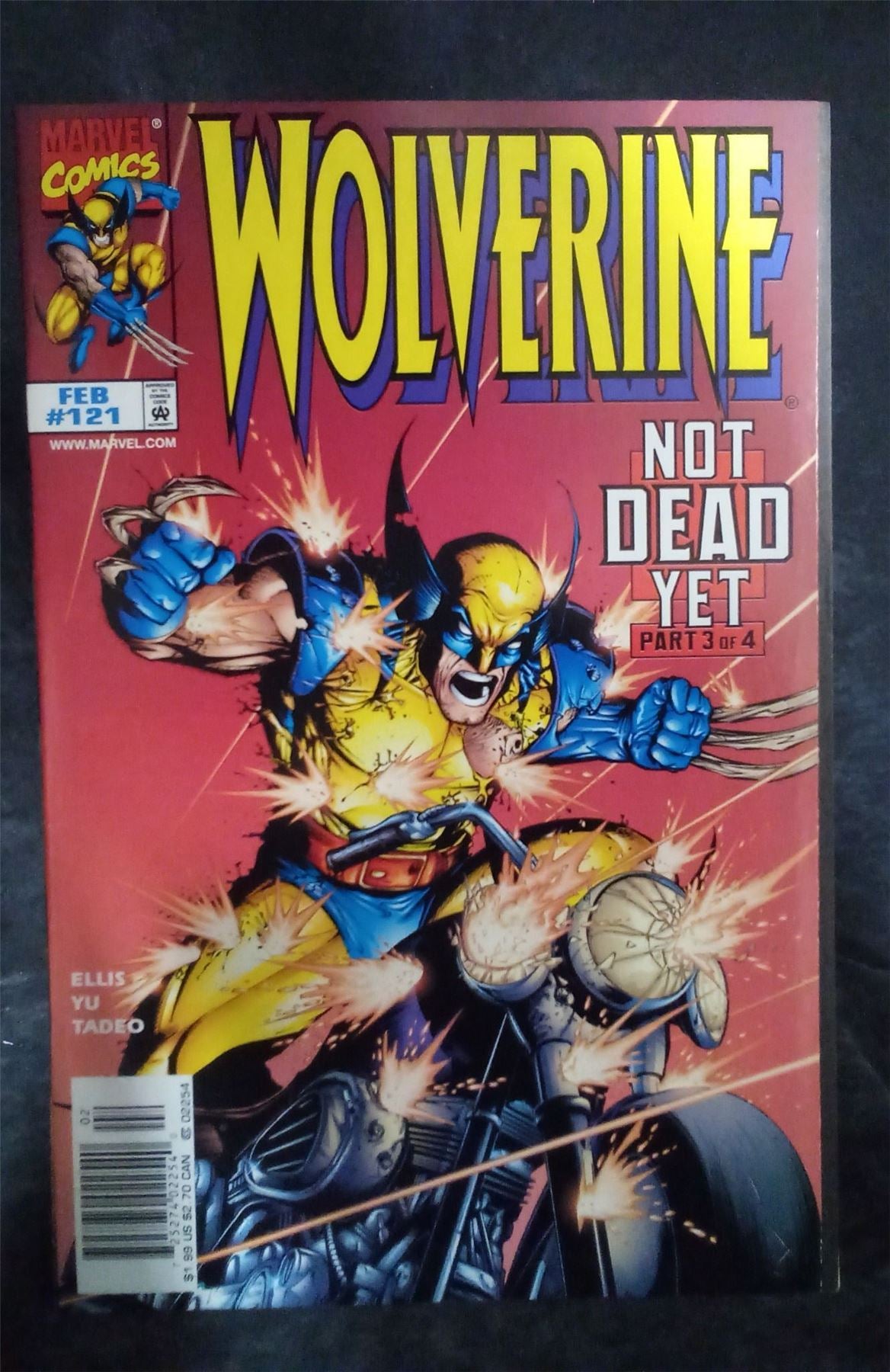 Wolverine #121 1998 Marvel Comics Comic Book