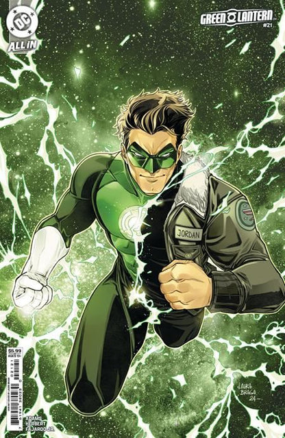 Green Lantern #21 Cvr C Laura Braga Card Stock Var  DC Comics Comic Book