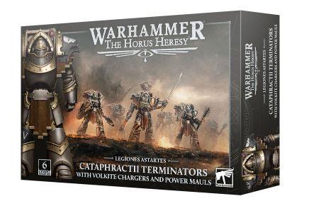 Warhammer: The Horus Heresy - Legiones Astartes Cataphractii Terminators w/Volkite Chargers and Power Mauls 31-144 by Games Workshop