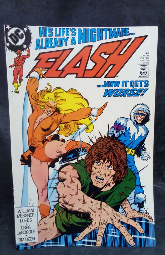 The Flash #28 1989 DC Comics Comic Book