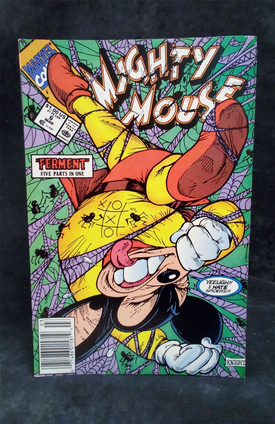 Mighty Mouse #6 1991 Marvel Comics Comic Book