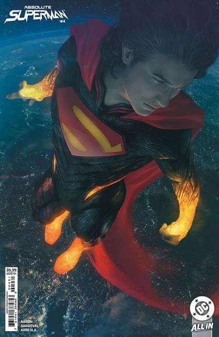 Absolute Superman #4 Cvr C Rahzzah Card Stock Var  DC Comics Comic Book 2025