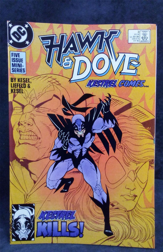Hawk and Dove #3 1988 DC Comics Comic Book