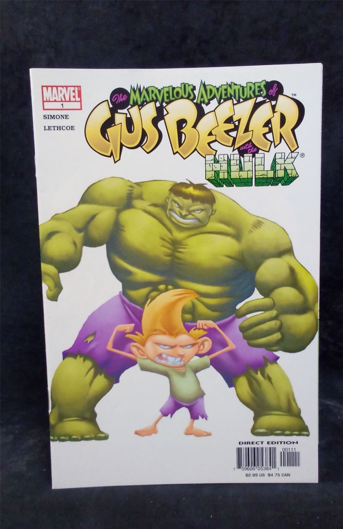 The Marvelous Adventures of Gus Beezer: Hulk 2003 Marvel Comics Comic Book