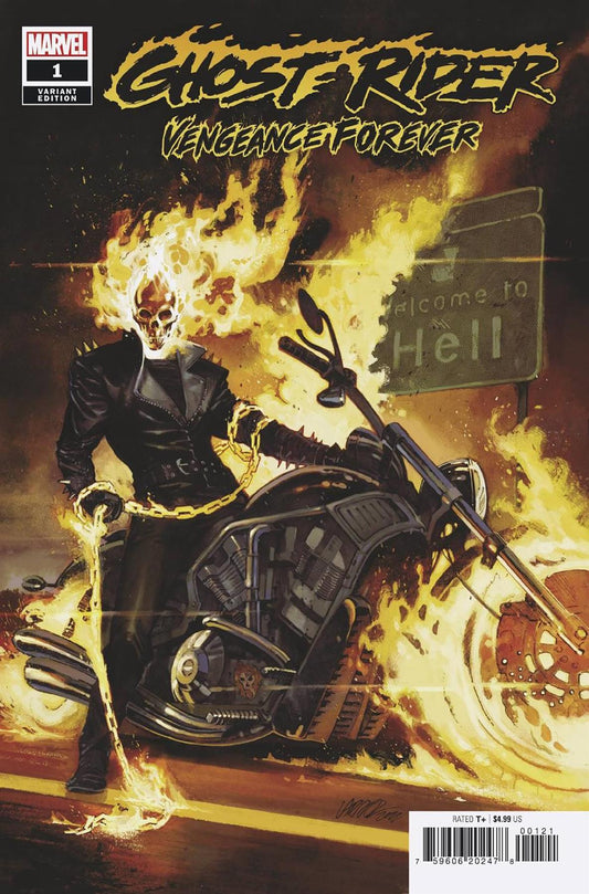 Ghost Rider Vengeance Forever #1 Larraz Var () Marvel Prh Comic Book 2022