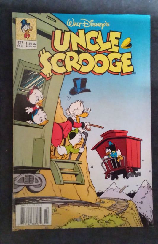 Uncle Scrooge #247 1990 Gladstone Comics Comic Book