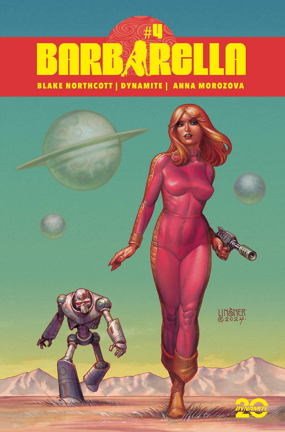 Barbarella #4 Cvr A Linsner Dynamite Comic Book