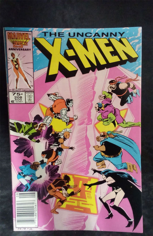 The Uncanny X-Men #208 1986 Marvel Comics Comic Book