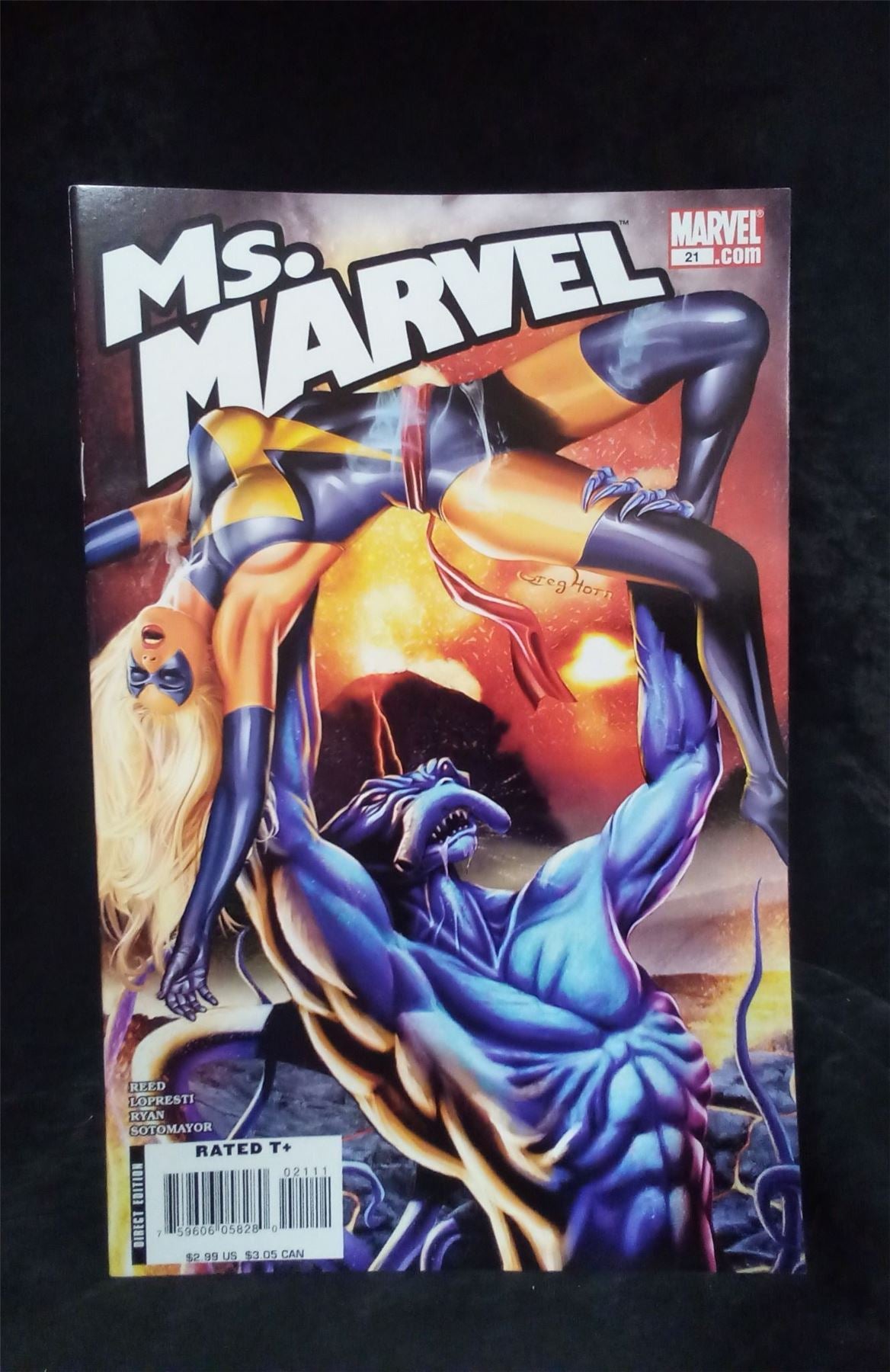 Ms. Marvel Comics #21 2008 Marvel Comics Comic Book