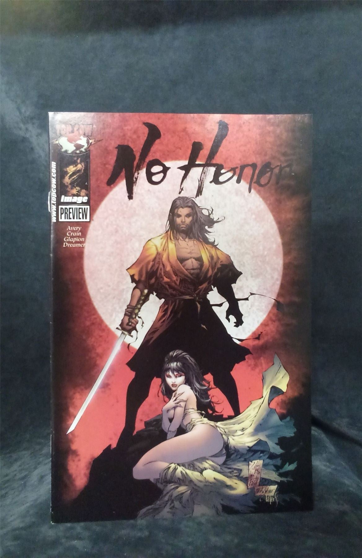No Honor Preview #0 2001 image-comics Comic Book