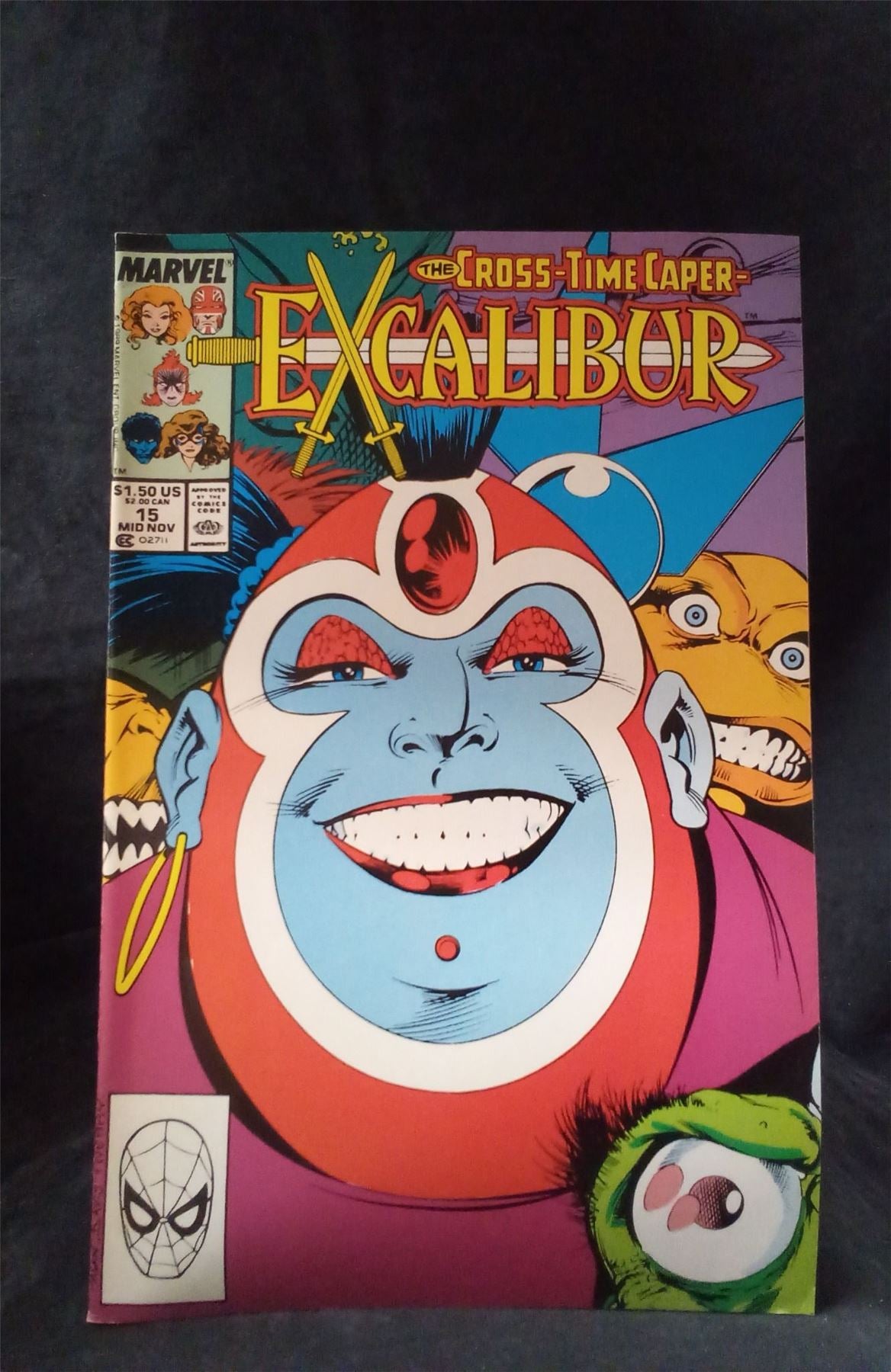 Excalibur #15 (1989) Marvel Comics Comic Book