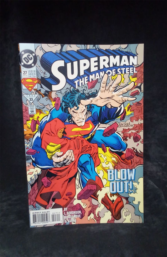Superman: The Man of Steel #27 1993 DC Comics Comic Book