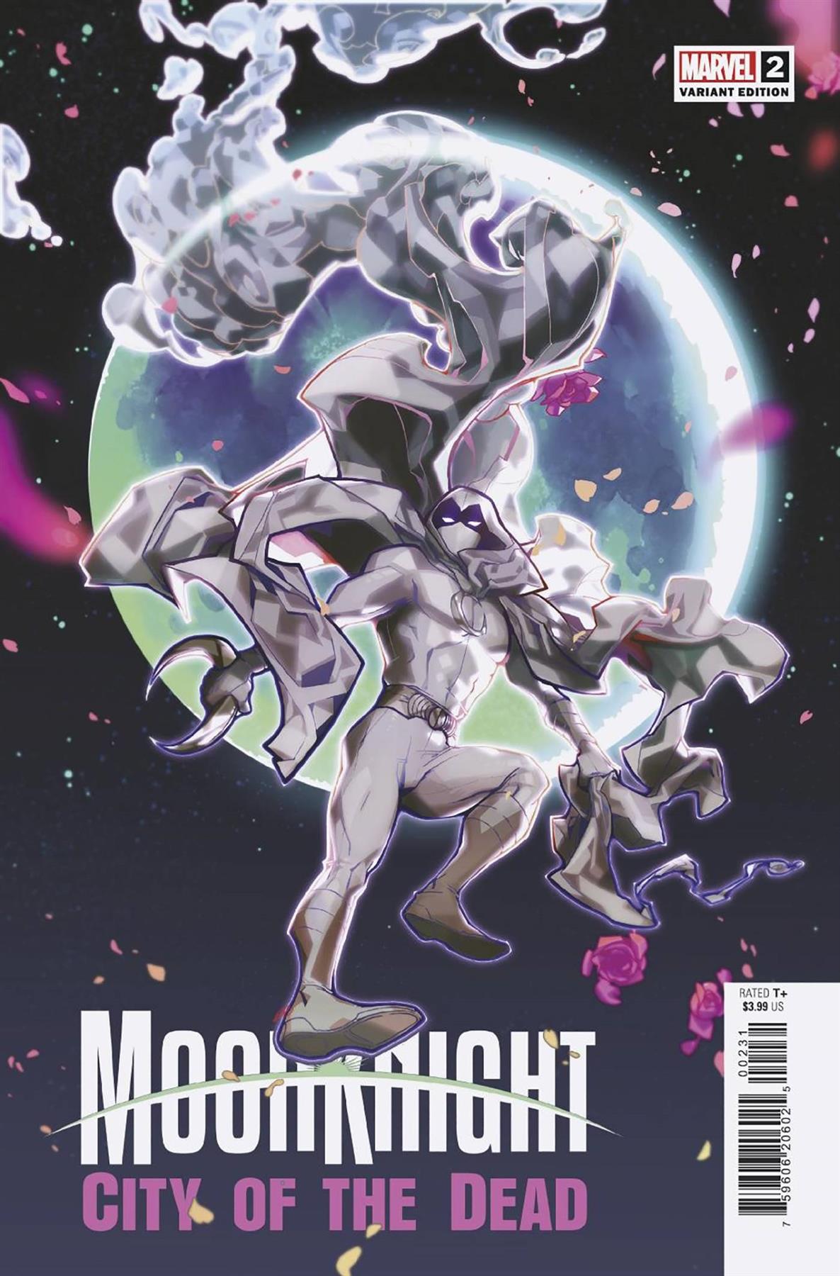 Moon Knight City Of Dead #2 (Rose Besch Var) Marvel Prh Comic Book 2023