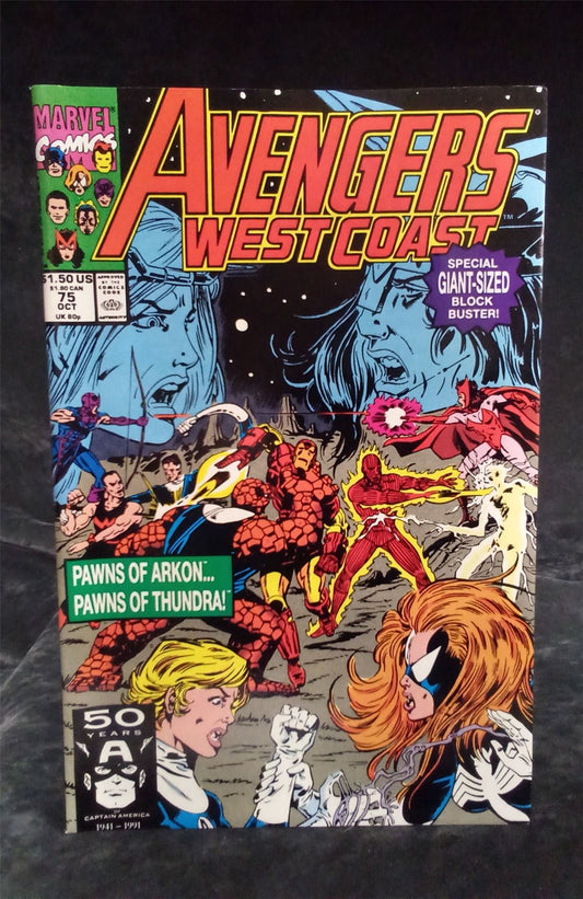Avengers West Coast #75 1991 Marvel Comics Comic Book