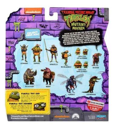 TMNT Turtle Tots Leo & Donnie Action Figure by Playmates