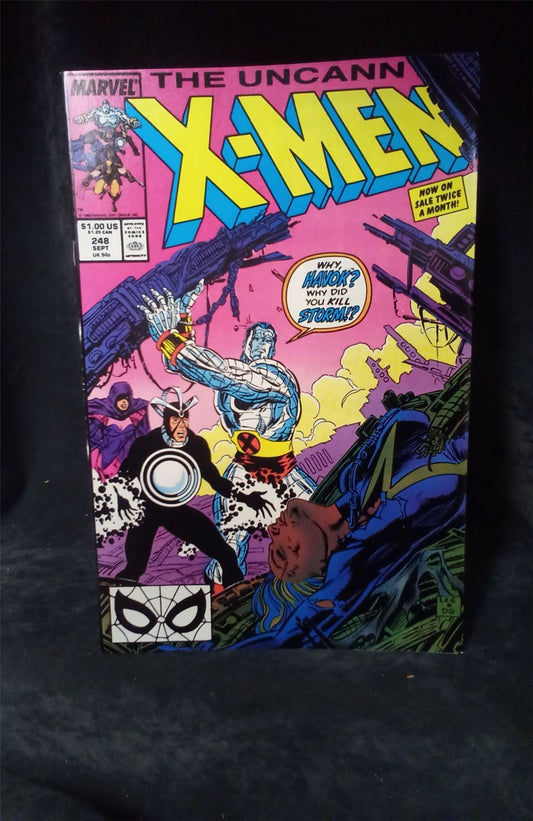 The Uncanny X-Men #248 1989 Marvel Comics Comic Book