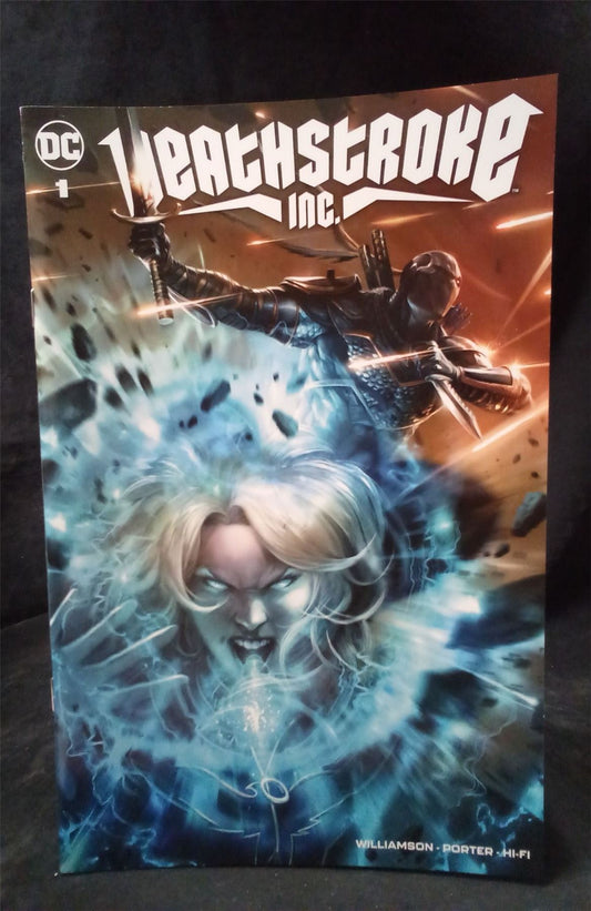 Deathstroke Inc #1 Comic Kingdom of Canada Exclusive variant cover 2021 DC Comics Comic Book