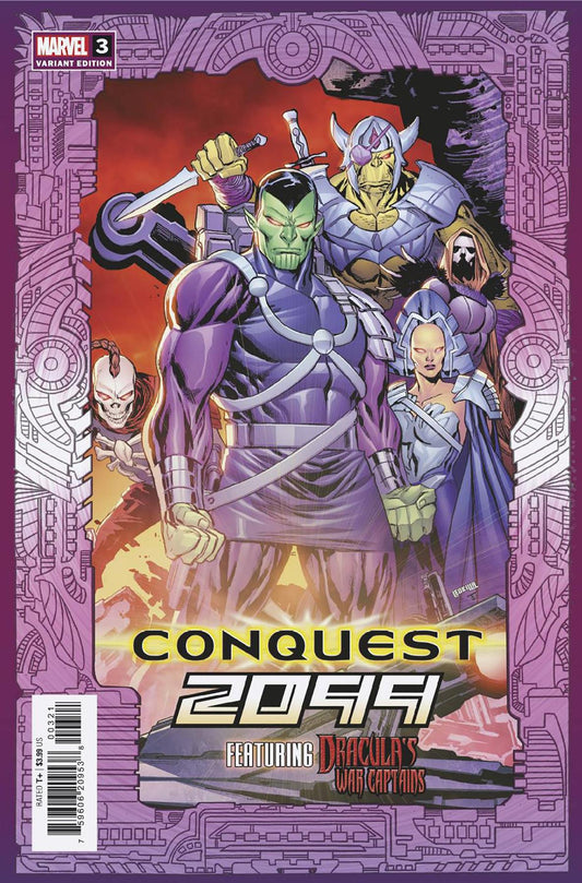 Conquest 2099 #3 Ken Lashley Frame Var Marvel Prh Comic Book 2024