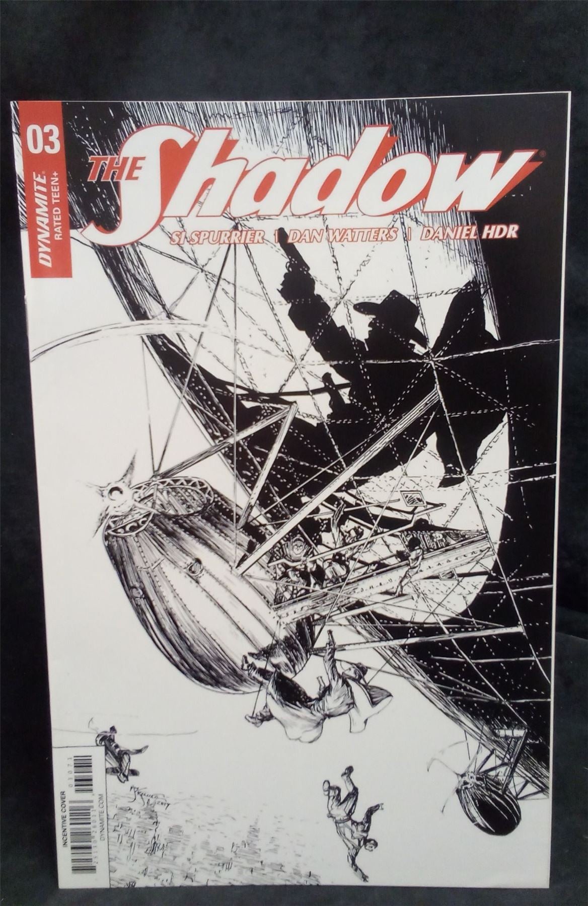 The Shadow #3 Cover G 2017 Dynamite Entertainment Comic Book