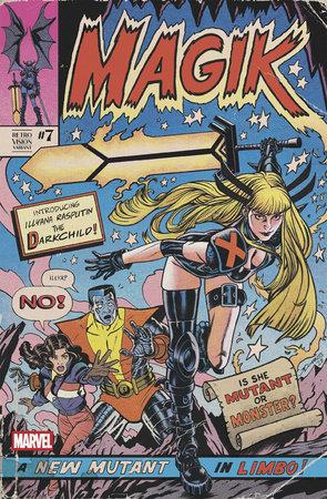 Magik #7 Joe Quinones Retro Vision Var Joe Quinones Retro Vision Var Marvel Prh Comic Book 2025