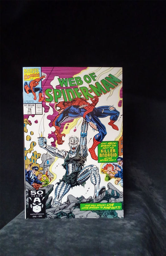 Web of Spider-Man #79 1991 Marvel Comics Comic Book