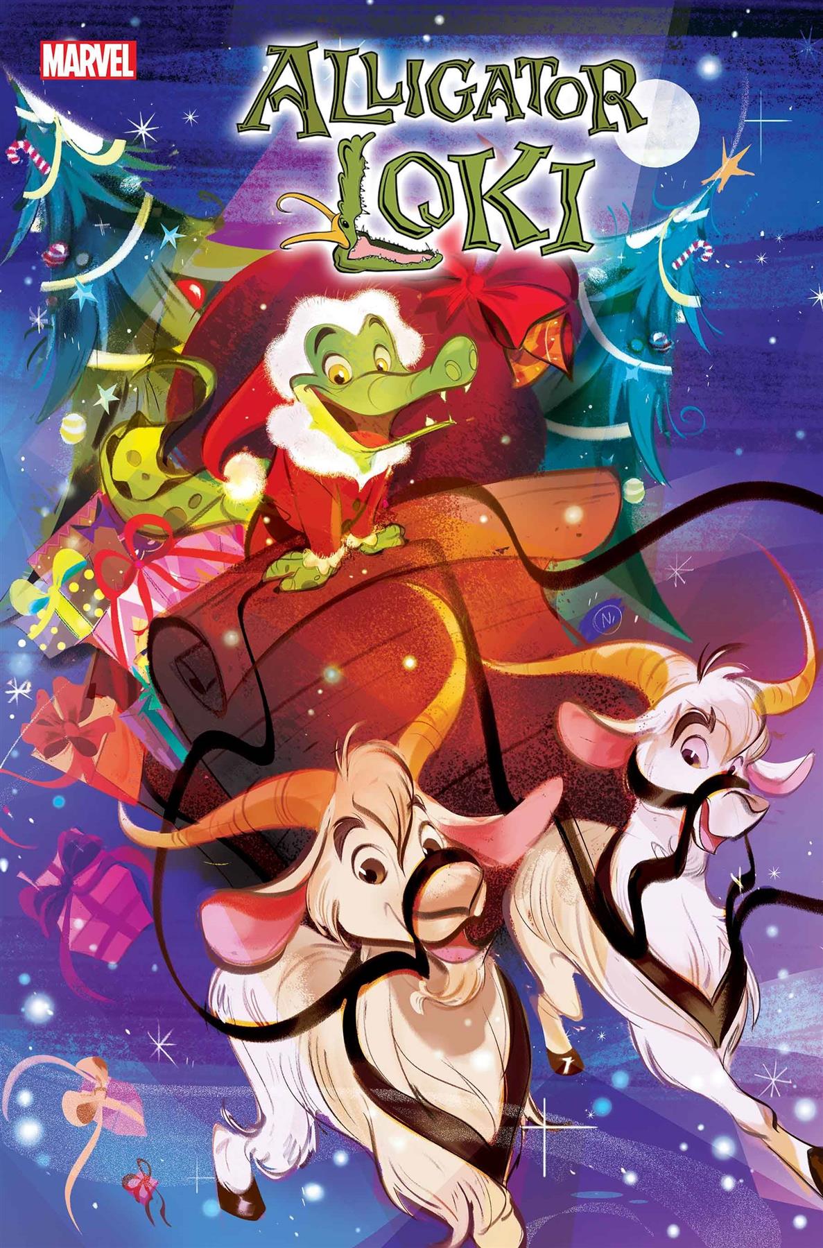 Alligator Loki Holiday Special #1 Nicoletta Baldari Var  Marvel Prh Comic Book 2024