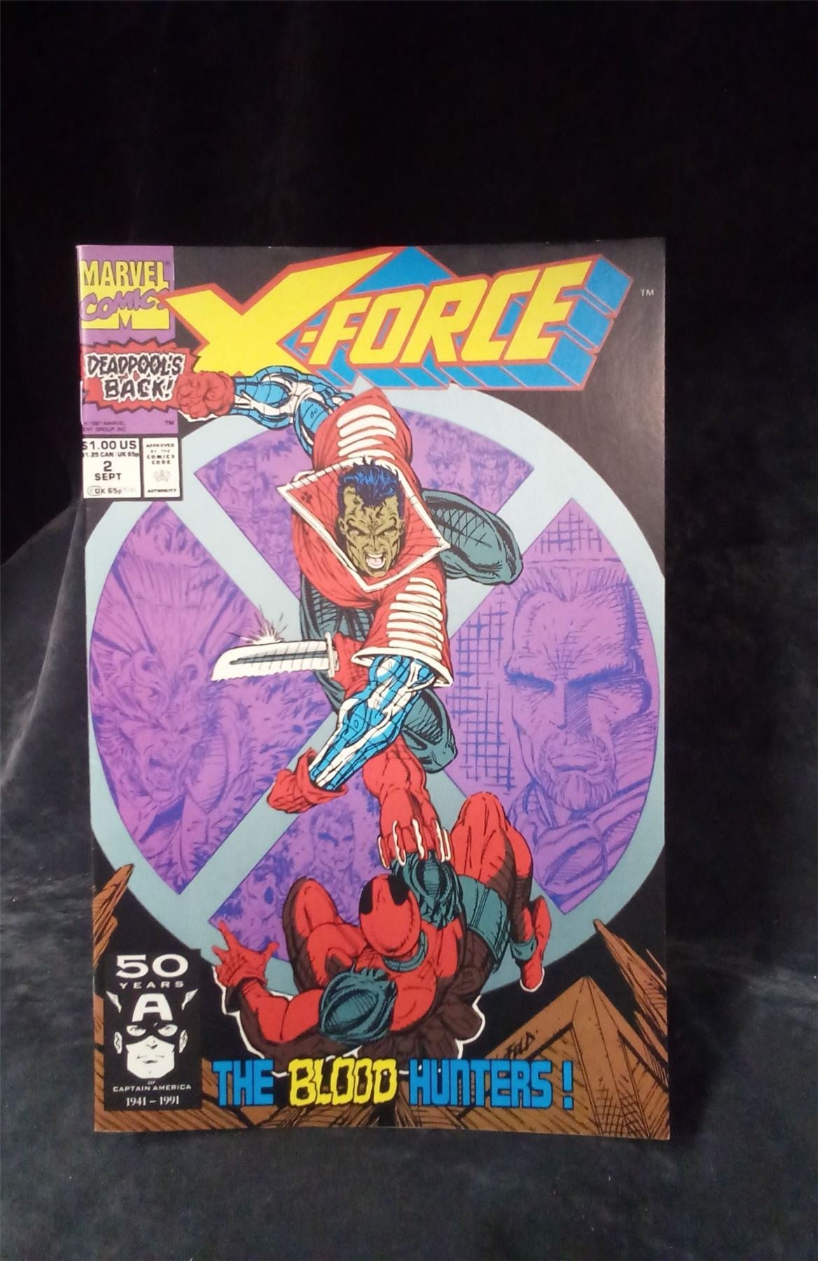 X-Force #2 1991 Marvel Comics Comic Book