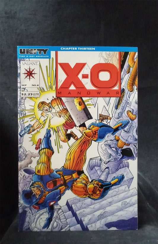 X-O Manowar #8 1992 valiant Comic Book