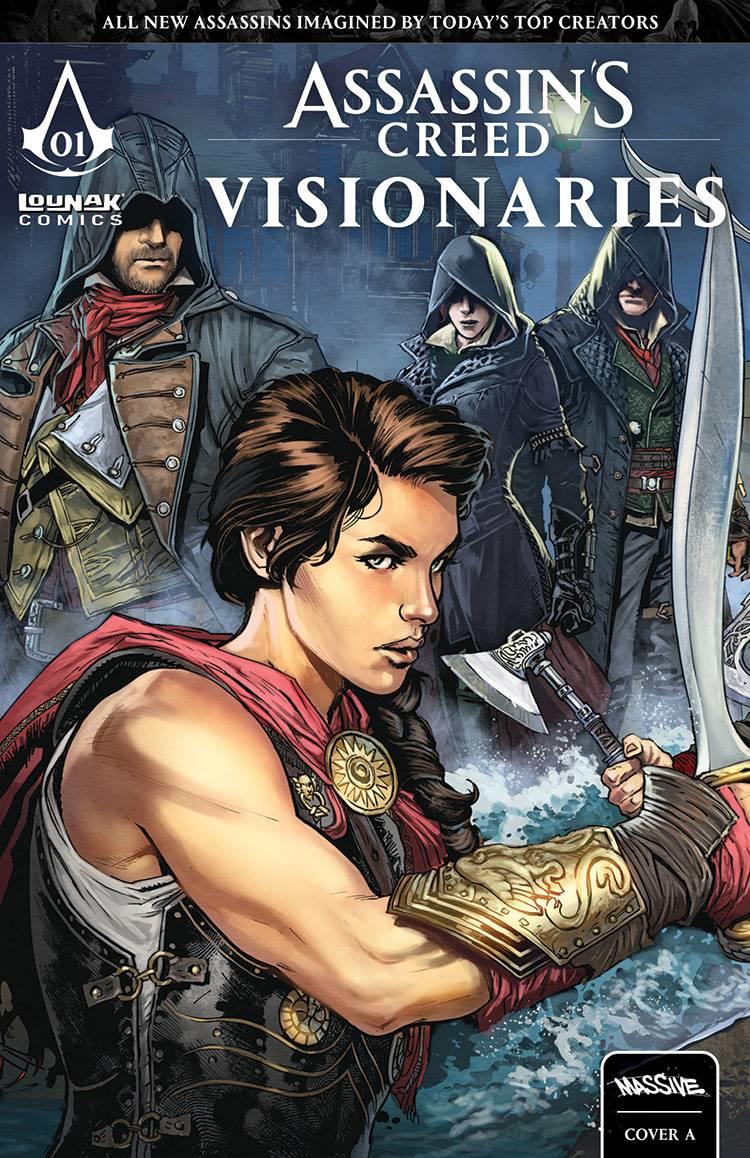 Assassins Creed Visionaries #1 (of 4) Cvr A Connecting (mr) Massive Comic Book