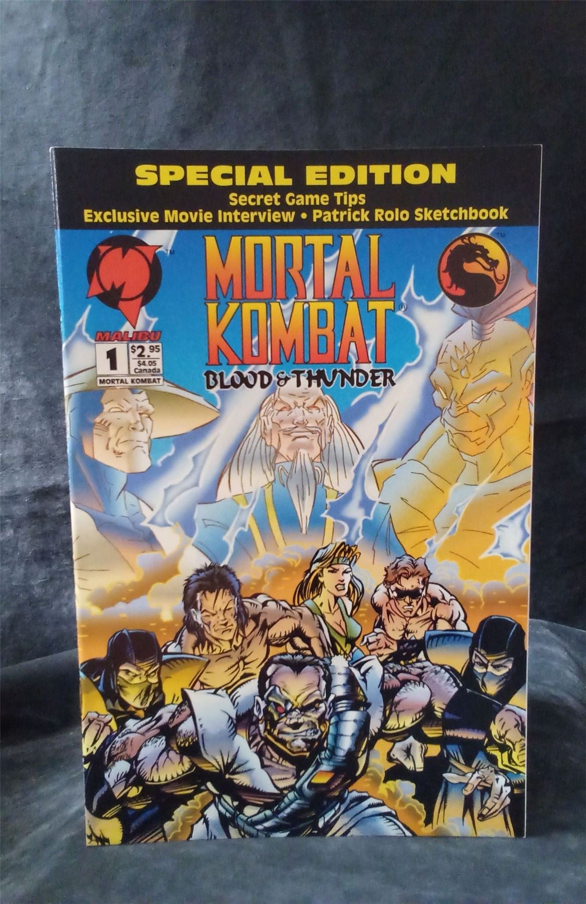 Mortal Kombat Special Edition #1 1994 malibu Comic Book