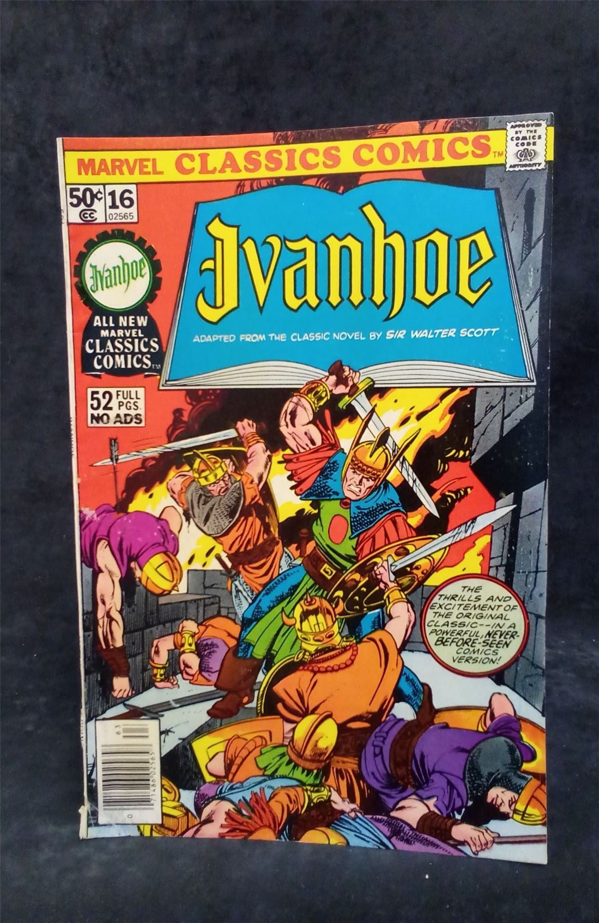 Marvel Classics Comics #16 1977 Marvel Comics Comic Book
