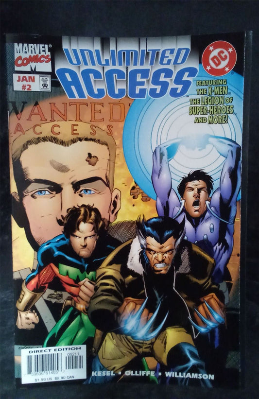 Unlimited Access #2 1998 Marvel Comics Comic Book