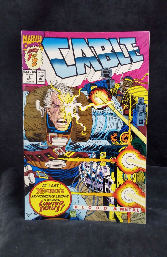 Cable #1 Blood & Metal 1992 Marvel Comics Comic Book