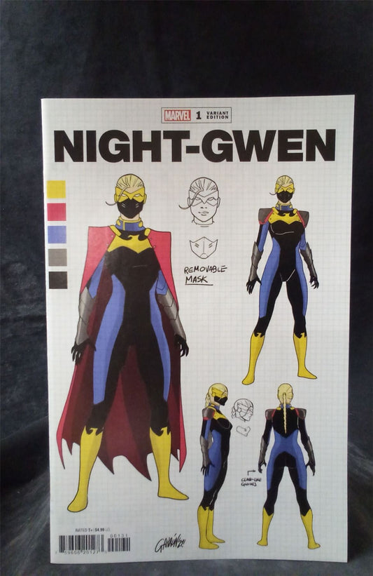 Heroes Reborn: Night-Gwen Garron Cover 2021 Marvel Comics Comic Book
