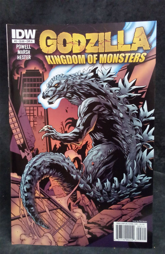Godzilla: Kingdom of Monsters #2 2011 idw Comic Book