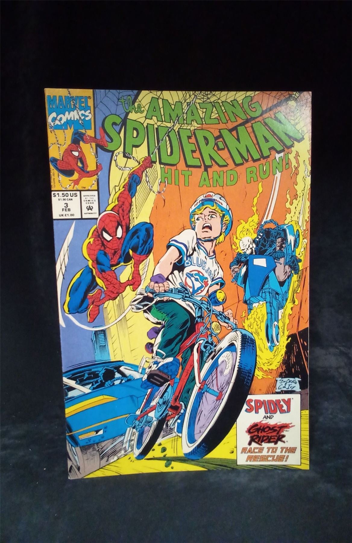The Amazing Spider-Man: Hit and Run! #3 1992 Marvel Comics Comic Book