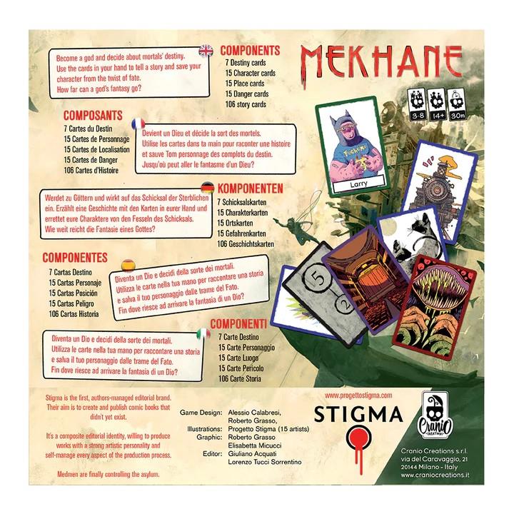 Mekhance Board Game by Cranio Creations