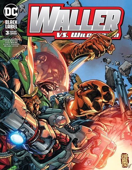 Waller Vs Wildstorm #3 (of 4) Cvr B Eric Battle Var (mr) DC Comics Comic Book