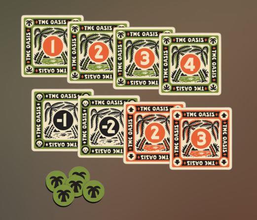 Desperate Oasis By USAopoly Board Game