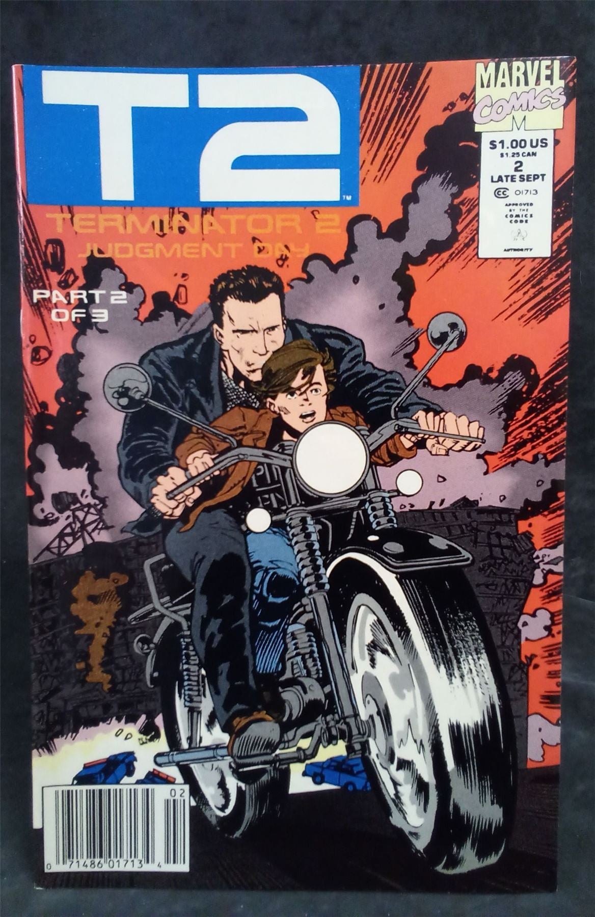 Terminator 2: Judgment Day #2 1991 Marvel Comics Comic Book