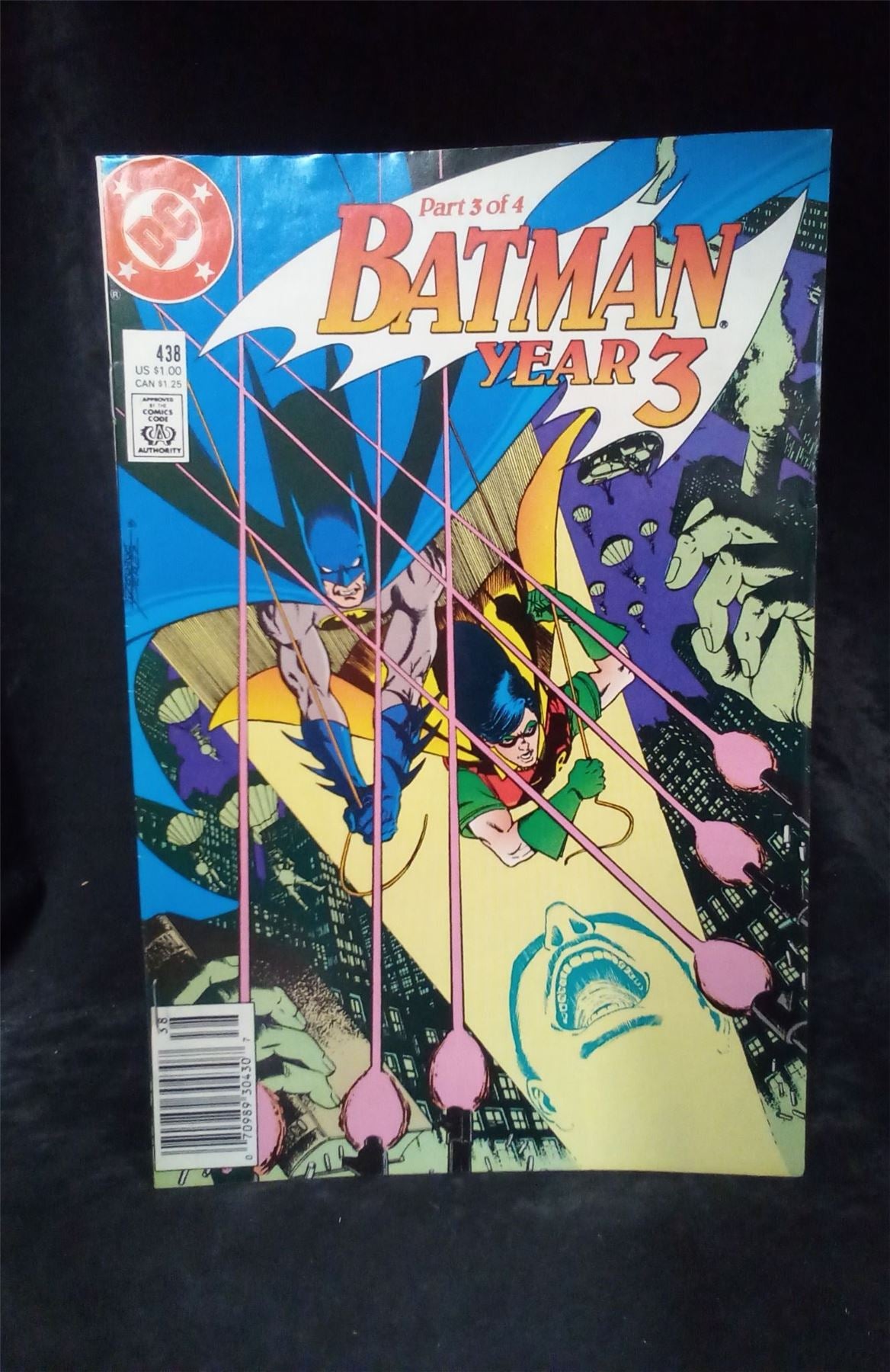 Batman #438 Newsstand Edition 1989 DC Comics Comic Book