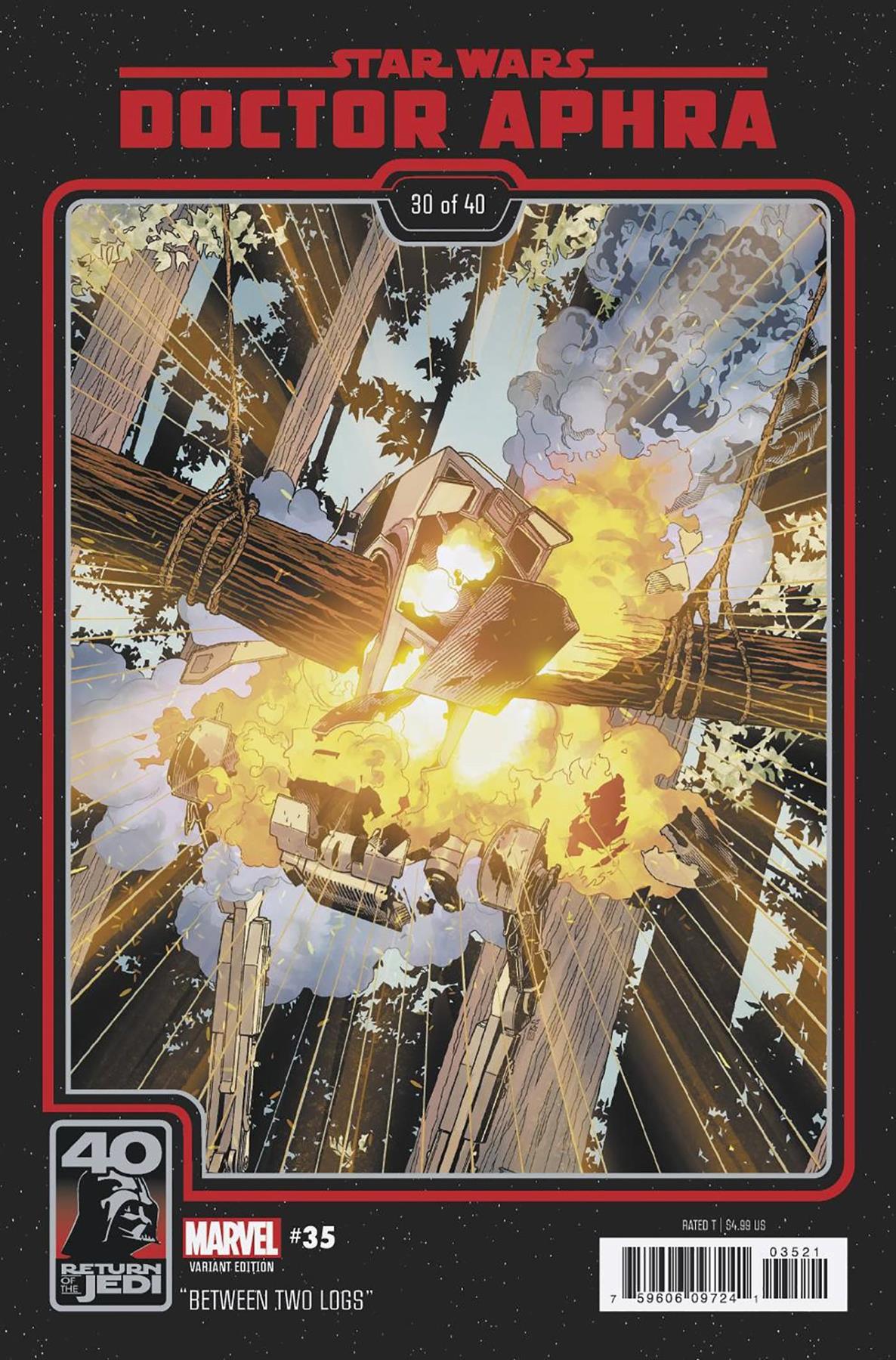 Star Wars Doctor Aphra #35 Return Jedi 40th Anniv Var (Return Jedi 40th Anniv Var) Marvel Prh Comic Book 2023